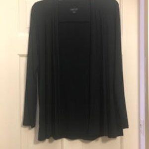 Open Black Cardigan - light weight